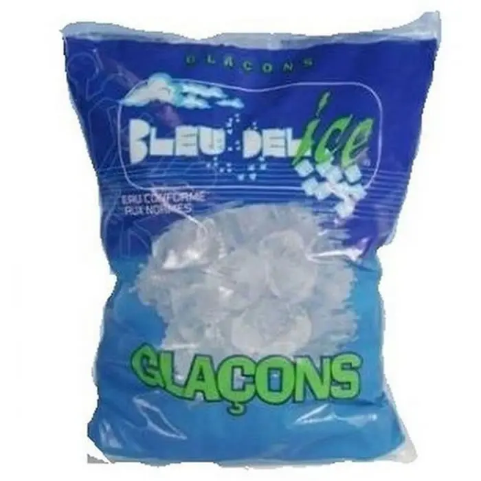Sac de Glaçons 2kg - haute densité - fonte Lente